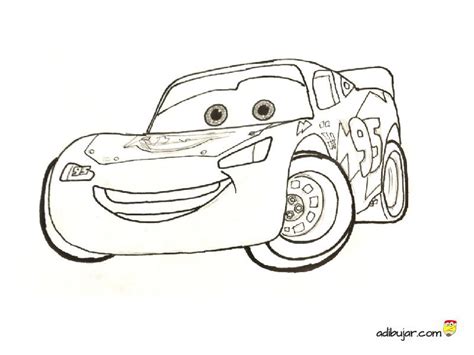 Rayo Lightning Mcqueen Dibujos Para Imprimir Y Colorear Adibujar Com