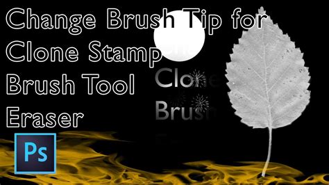 Photoshop Cc Tutorial Change Brush Clone Stamp And Eraser Tip Youtube