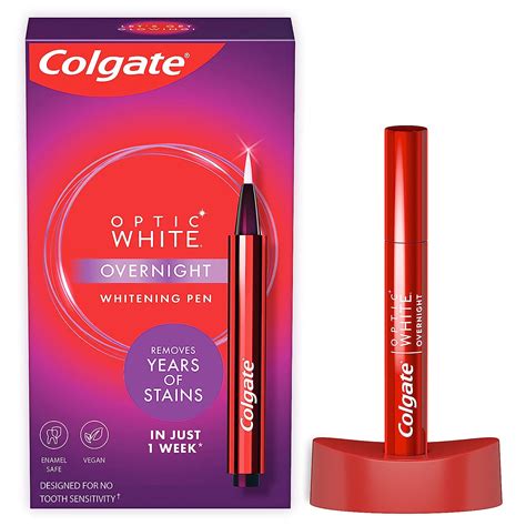 Colgate Optic White Overnight Teeth Whitening Pen Teeth