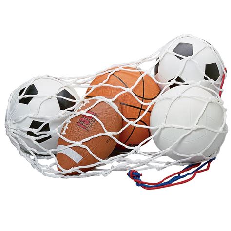 Sports Ball And Bag Set Set Of 5
