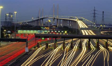 The second in a series of images of the dartford river crossing to the east of london. M25 toll threat of fines | UK | News | Express.co.uk