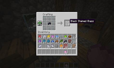 How To Make Black Stained Glass Pane In Minecraft Pe Glass Designs
