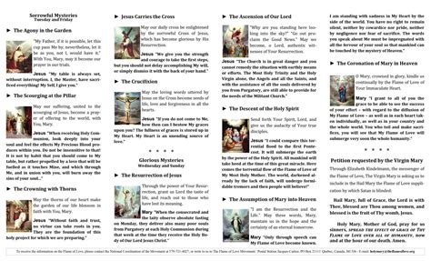 Rosary Meditations – Flame of Love
