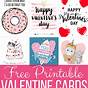 Happy Valentines Day Printable Cards