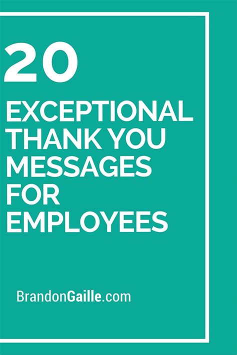 Dear (recipient's name), i am sorry to inform you that even after having the last meeting with you regarding your performance issues, i observed no. 21 Exceptional Thank You Messages for Employees | How to motivate employees, Employee thank you ...