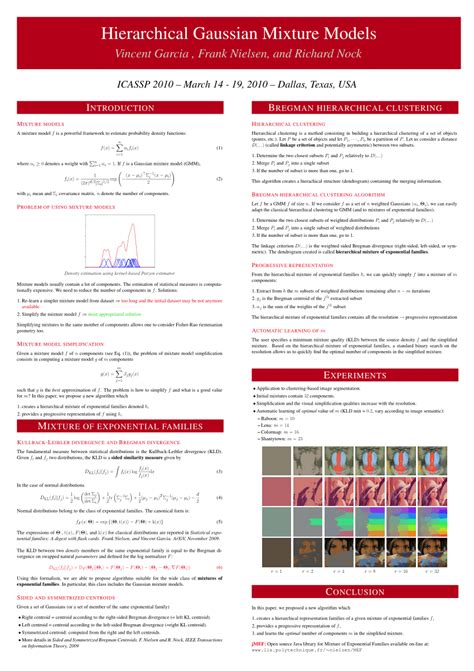 Pdf Hierarchical Gaussian Mixture Models