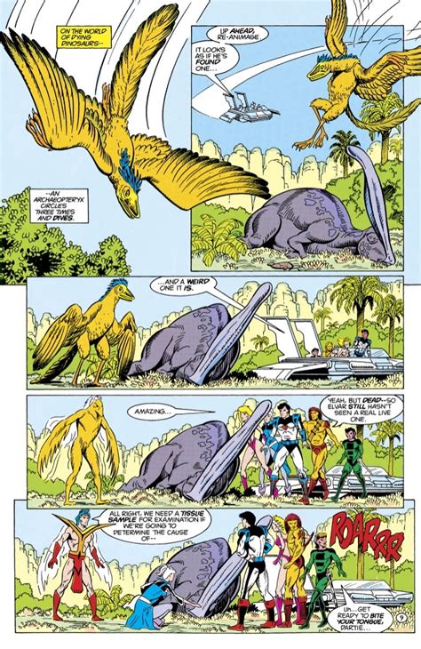 The Dc Universe Guide To Dinosaur Spotting Dc