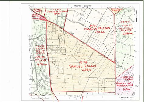 1860 Fairfax County Maps | History Commission