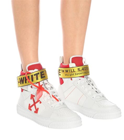 Off White Co Virgil Abloh Exclusive To Mytheresa Industrial Leather