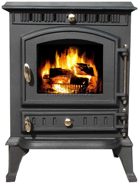 Foxhunter Cast Iron Log Burner 7kw Wood Burning Coal Stove Fireplace