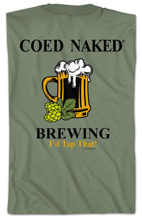 Brewing Coed Naked T Shirt