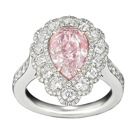 Natural Fancy Purplish Pink Diamond Ring 258 Carats For Sale At 1stdibs