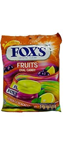Foxs Crystal Clear Fruits Oval Candy 125g Grocery And Gourmet Foods