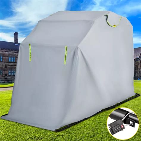 Vevor 134andx54andx77and Heavy Duty Motorcycle Shelter Shed Cover Storage