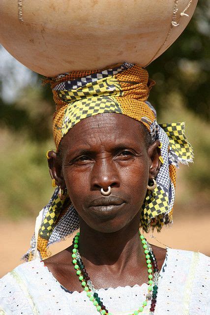 Fulani Woman By Ferdinand Reus Via Flickr Septum Nose Rings Navel Piercing Body Piercings