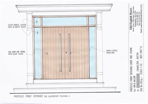 How Our Bespoke Door Design Service Works Old English Doors