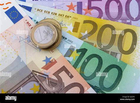 Euro Banknote 200 100 50 Hi Res Stock Photography And Images Alamy