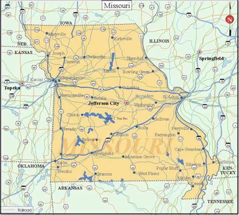 Missouri Facts And Symbols Us State Facts