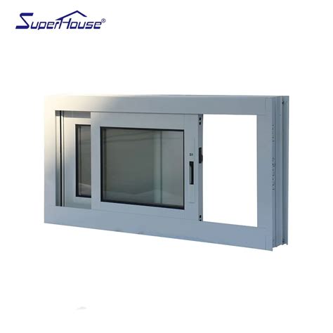 Superhouse Small Bathroom Aluminium Sliding Frosted Glazing Window