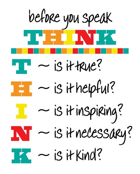 6 Reasons Why You Should Think Before You Speak