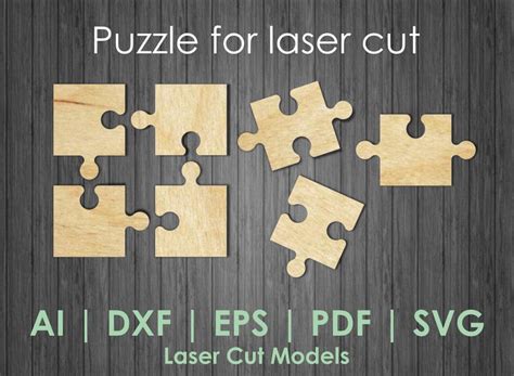 Laser Cut Puzzle Template