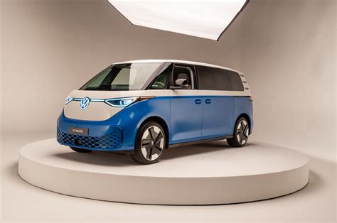 Vw Id Buzz Electrical Van Will Get Rows Awd In Us Model