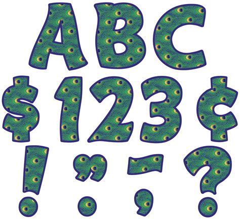 Peacock Funtastic Letters Combo Pack Tcr Teacher Created