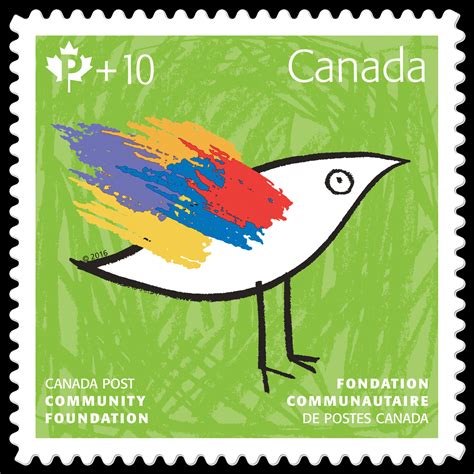 Calculate postage & transit time. Canada Post Community Foundation 2016 - Green - Canada Postage Stamp | Canada Post Community ...