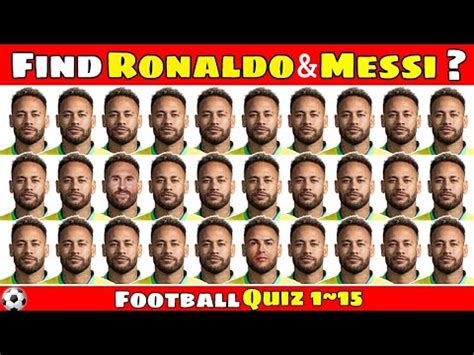 Find Ronaldo Messi Where Are They Easy To Hard Iq Improve