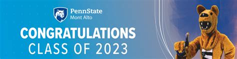 Commencement 2023 Penn State Mont Alto