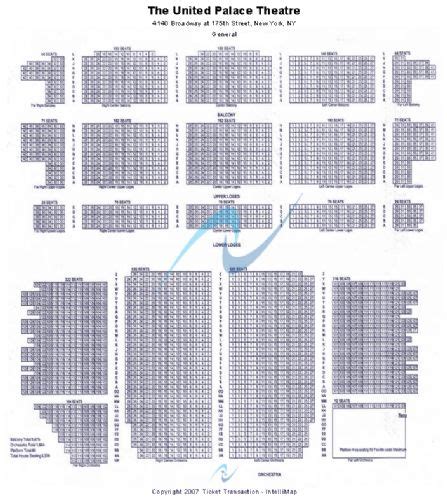 United Palace Theatre Tickets And United Palace Theatre Seating Chart Buy United Palace