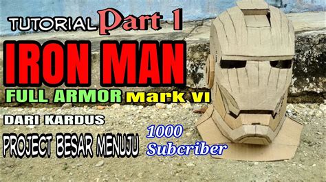 Rahasianya ada pada teknik melukis berlapis. Cara membuat Iron man mark VI full armor dari kardus ...