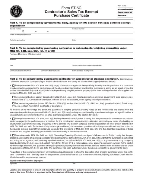 Form St 5c Fill Out Sign Online And Download Printable Pdf