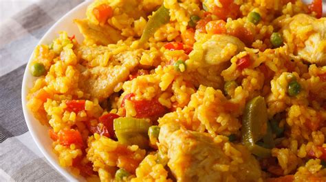 This recipe was a special request from one of my cousins. Cuban-Style Arroz Con Pollo Recipe | Spanish rice, Pollo ...
