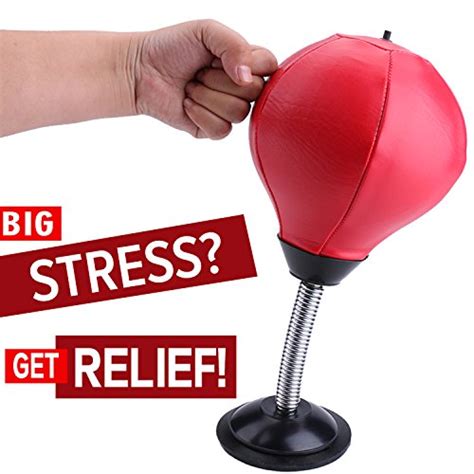 Reehut Desktop Punching Bagball Stress Buster Stress Relieve With