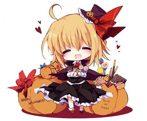 Rumia1604379 Zerochan Anime Chibi Anime Halloween Anime Witch