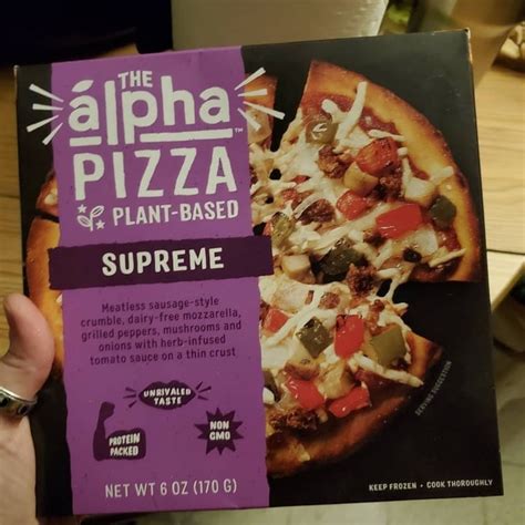 Alpha Foods Supreme Alpha Pizza Review Abillion