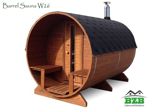 Barrel Sauna Kit W29 Bzb Cabins And Outdoors