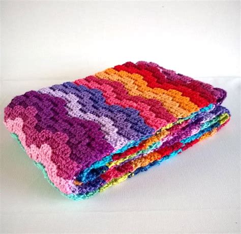 Sjaal Bargello Crochet Diy Crochet Crochet Patterns