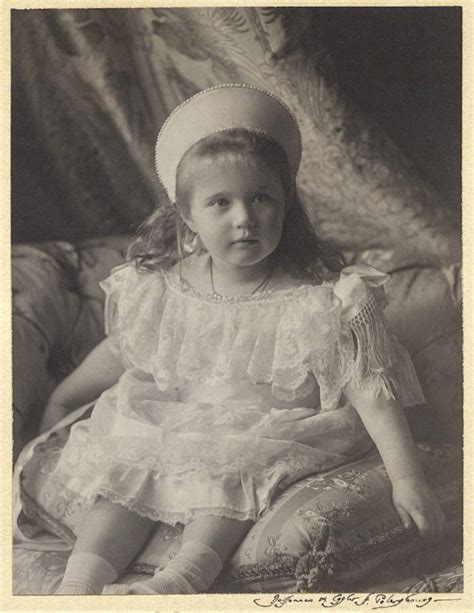 The Grand Duchess Anastasia Nikolaevna The Fourth Daughter Of Emperor