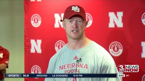 Frost Pleased With Huskers First Week Of Fall Camp YouTube
