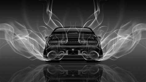 Choose from a curated selection of blue wallpapers for your mobile and desktop screens. 4K Dodge Challenger Muscle Back Smoke Car 2014 | el Tony
