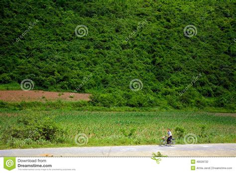Countryside North Korea Editorial Photography Image Of Korea 48028732