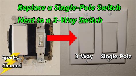 How To Install A Single Pole Switch Next To A 3 Way Switch With