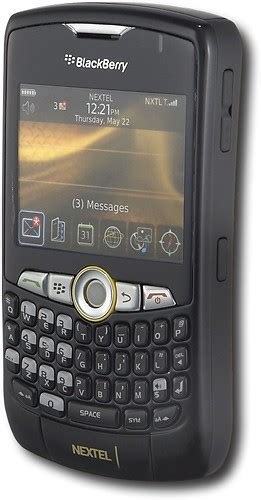 Best Buy Blackberry Curve 8350i Mobile Phone Black Sprint Sp8350rim