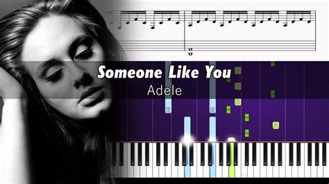 How To Play Piano Part Of Someone Like You By Adele Youtube