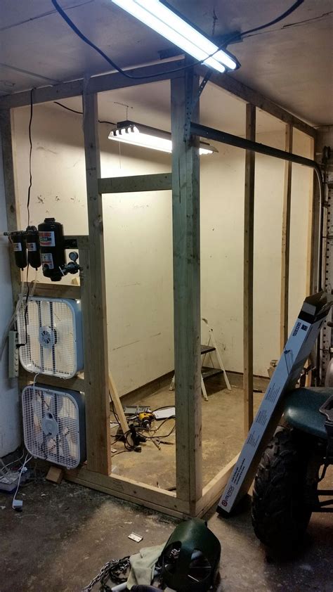 Like to hang out and paint. DIY Garage Size Paint Booth — K2Forums.com