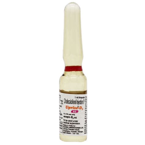 Uprise D3 6l Injection 1ml Price Uses Side Effects Netmeds