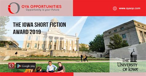 The Iowa Short Fiction Award 2019 Oya Opportunities Oya Opportunities