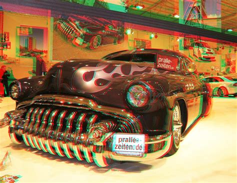 3d Anaglyph Glasses Vintage Cars Wallpapers Hd